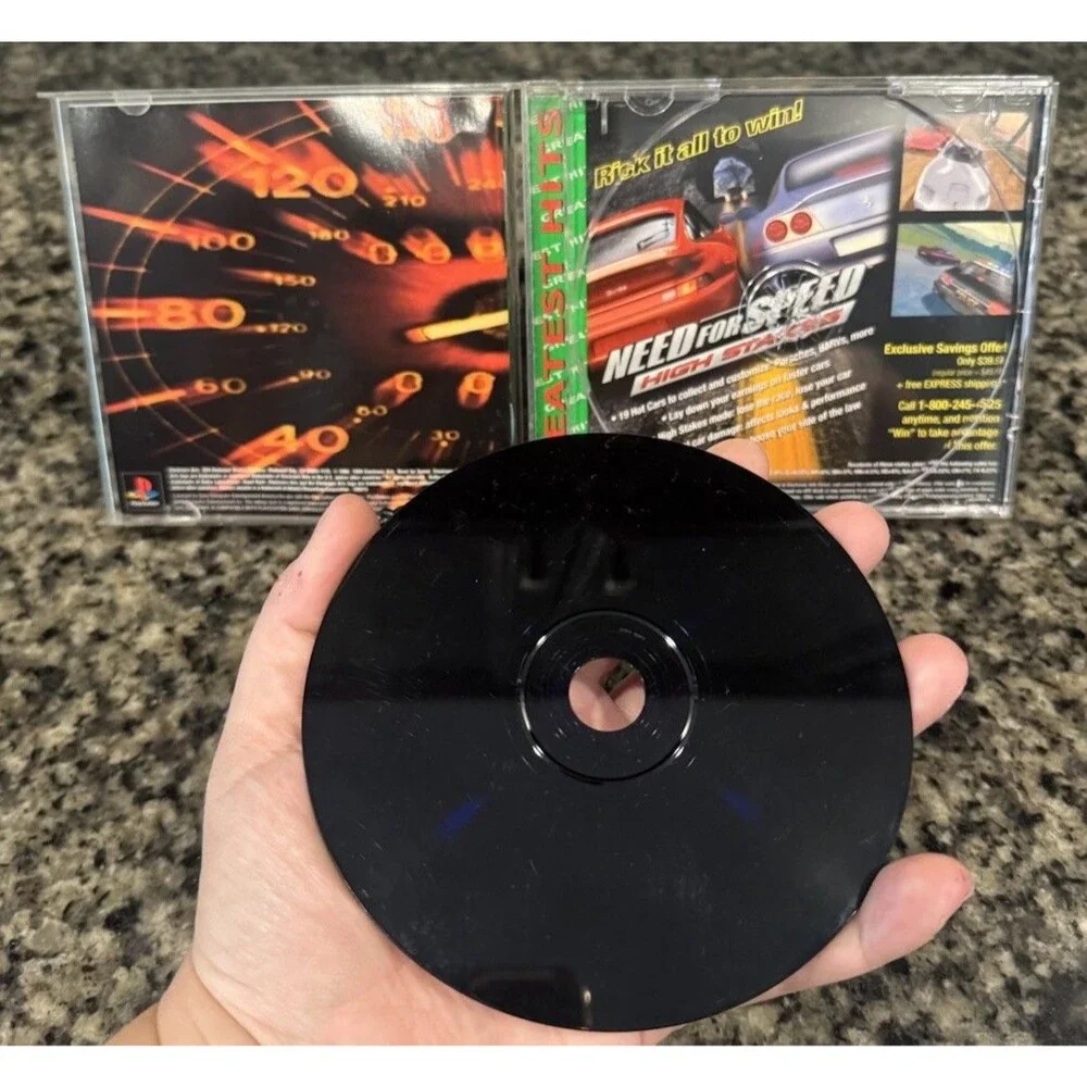 Need for Speed III: Hot Pursuit Sony PlayStation 1 PS1 1998 Disc Manual Tested